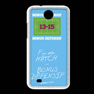 Coque HTC Desire 300 Fin de match Bonus offensif-défensif Bleu