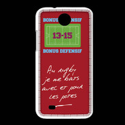 Coque HTC Desire 300 Les potes Bonus offensif-défensif Rouge