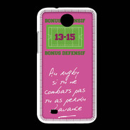 Coque HTC Desire 300 Le combat Bonus offensif-défensif Rose