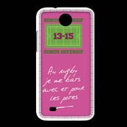 Coque HTC Desire 300 Les potes Bonus offensif-défensif Rose