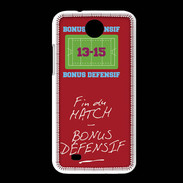 Coque HTC Desire 300 Fin de match Bonus offensif-défensif Rouge