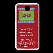 Coque HTC Desire 300 Obtenir le Bonus offensif-défensif Rouge