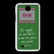 Coque HTC Desire 300 Les potes Bonus offensif-défensif Vert