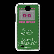 Coque HTC Desire 300 Fin de match Bonus offensif-défensif Vert