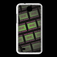 Coque HTC Desire 300 Dégradé Bonus Offensif-défensif Noir