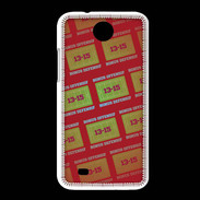 Coque HTC Desire 300 Dégradé Bonus Offensif-défensif Rouge