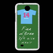 Coque HTC Desire 300 3/4 aile droit Bonus offensif-défensif Vert 2