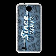 Coque HTC Desire 300 Since crane bleu 2002