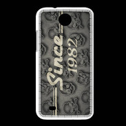 Coque HTC Desire 300 Since crane gris 1982