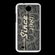 Coque HTC Desire 300 Since crane gris 1981