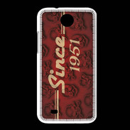 Coque HTC Desire 300 Since crane rouge 1951