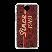 Coque HTC Desire 300 Since crane rouge 1981