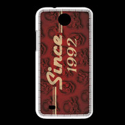 Coque HTC Desire 300 Since crane rouge 1992