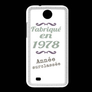 Coque HTC Desire 300 Fabriqué en 1978 ZG
