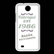 Coque HTC Desire 300 Fabriqué en 1986 ZG
