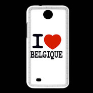 Coque HTC Desire 300 I love Belgique