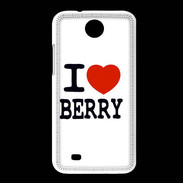 Coque HTC Desire 300 I love Berry