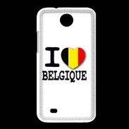 Coque HTC Desire 300 I love Belgique 2
