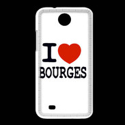 Coque HTC Desire 300 I love Bourges