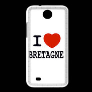 Coque HTC Desire 300 I love Bretagne
