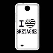 Coque HTC Desire 300 I love Bretagne 3