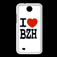 Coque HTC Desire 300 I love BZH