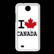 Coque HTC Desire 300 I love Canada 2