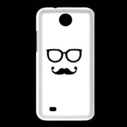 Coque HTC Desire 300 moustache 2