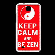 Coque HTC Desire 300 Keep Calm Be Zen Rouge