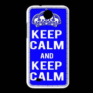 Coque HTC Desire 300 Keep Calm Bleu