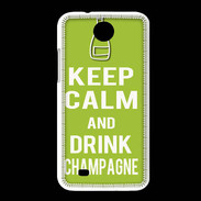 Coque HTC Desire 300 Keep Calm Drink champagne Vert pomme