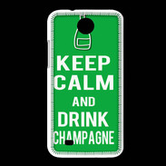 Coque HTC Desire 300 Keep Calm Drink champagne Vert