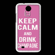 Coque HTC Desire 300 Keep Calm Drink champagne Rose