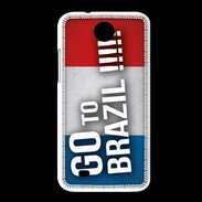 Coque HTC Desire 300 Go to Brasil