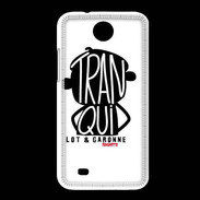 Coque HTC Desire 300 Adishatz Humour Lot & Garonne