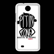 Coque HTC Desire 300 Adishatz Humour Bouche du Rhone