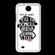 Coque HTC Desire 300 Adishatz Humour Puy de Dome