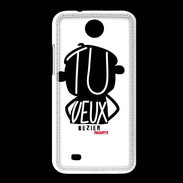 Coque HTC Desire 300 Adishatz Humour Beziers