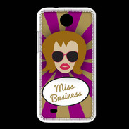Coque HTC Desire 300 Miss business Rousse
