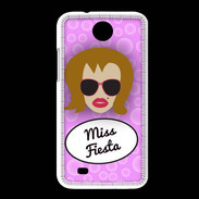 Coque HTC Desire 300 Miss Fiesta Rousse