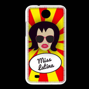 Coque HTC Desire 300 Miss Latina Brune