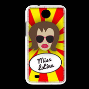 Coque HTC Desire 300 Miss Latina Chatain