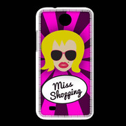 Coque HTC Desire 300 Miss Shopping Blonde