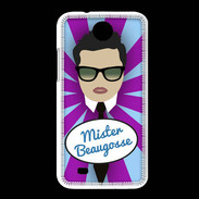Coque HTC Desire 300 Mister Beau gosse Brun