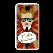 Coque HTC Desire 300 Mister Business Roux