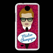 Coque HTC Desire 300 Mister Champagne Roux