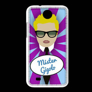 Coque HTC Desire 300 Mister Gigolo Blond