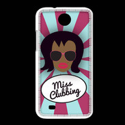 Coque HTC Desire 300 Miss Clubbing Black