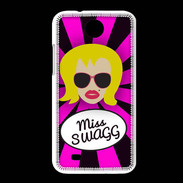 Coque HTC Desire 300 Miss Swag Blonde