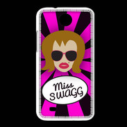 Coque HTC Desire 300 Miss Swag Rousse